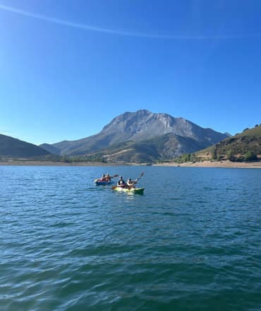 Baños en el Pantano Cardaño de abajo