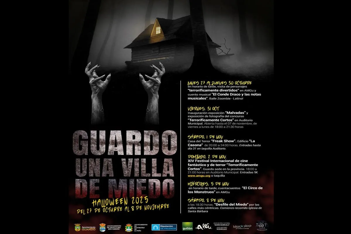 Halloween en Guardo 2.025. Paraíso desconocido