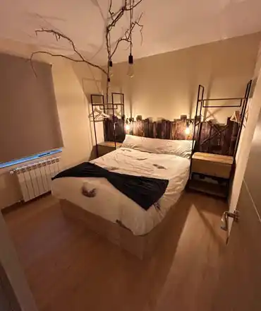 Habitación doble en El Tobogán del ratoncito.