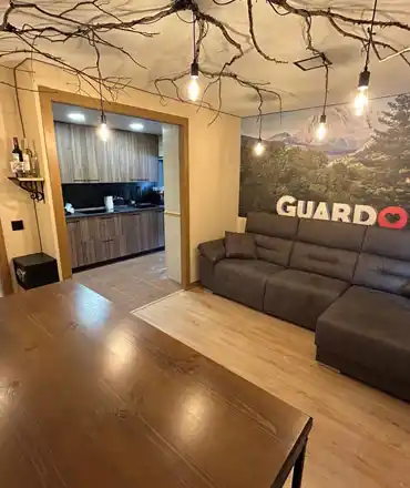 Salón comedor del apartamento Tobogán del ratoncito en Guardo